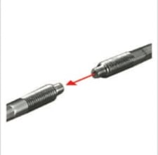 Keyence FU-84C Fiber Optic Sensor, Fiber Unit Thrubeam Type