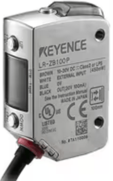 Keyence LR-ZB100P Rectangular W/ Cable Type, 100 mm
