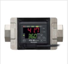 Keyence FD-MZ50AYKP Electromagnetic Flow Sensor, Main, Landscape, 50 L/min, PNP