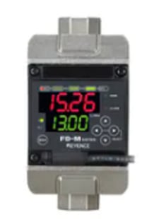 Keyence FD-MZ10ATK Electromagnetic Flow Sensor, Main Unit, Portrait, 10L/min NPN