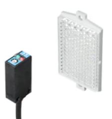 Keyence PZ-61L Photoelectric Sensor, Square Retro-Reflective Cable Type, NPN