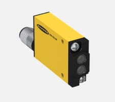 Banner SM2A312WQD 26893 Mini-Beam Divergent Diffuse Sensor, Range 130 mm