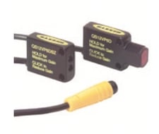 Banner QS12VP6LPQ 58636 Mini-Beam 2 Polarized Retro Sensor, Range 1 m