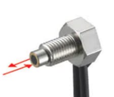 Keyence FU-67TZ Digital Fiber Optic Sensor, Reflective Fiber Unit