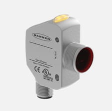 Banner QS30AFF400Q5 94797 Q4X Laser Adjustable Field Sensor, Range 300 mm