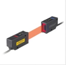 Keyence LV-H100 Digital Laser Sensor, Transmissive Head, Area Type, 10-mm Wide