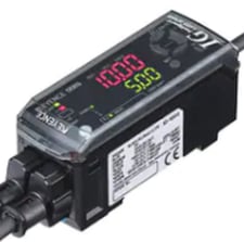 Keyence IG-1000 CCD Laser Optical Micrometer Sensor, Amplifier Unit, DIN Rail