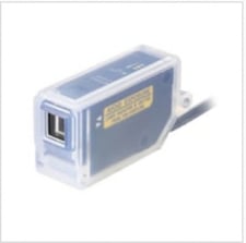 Keyence LV-H35F Digital Laser Sensor, Reflective Sensor Head, Spot Type, IP67