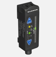 Banner R55FVQ 58008 R55 Color Mark Glass Fiber Sensor w/ Red LED