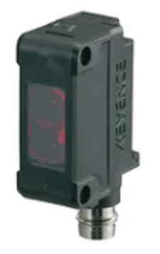 Keyence PZ-G41CN Photoelectric Sensor, Square Reflective M8 Connector Type, NPN