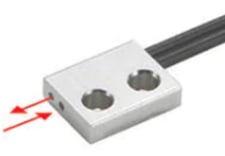 Keyence FU-44TZ Digital Fiber Optic Sensor, Reflective Fiber Unit