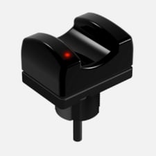 Banner LTBA5 28455 Alternate Action Touch Button w/ Black FC, Input 120V ac