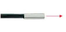 Keyence PS-48 Photoelectric Sensor, Reflective, General-Purpose, Cylindrical