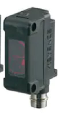 Keyence PZ-G51CNR Photoelectric Sensor Receiver, Square Transmissive M8, NPN