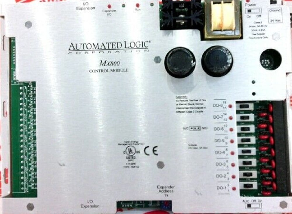 ALC Automated Logic MX800 M-Line Expander Control Module, 8 Digital Outputs
