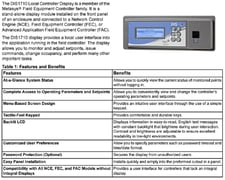 Johnson Controls MS-DIS1710-0 Metasys Local Controller Display