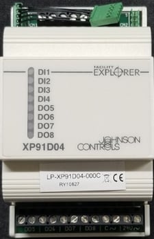 Johnson Controls LP-XP91D04-000C Expansion Board Module, 4DI, 4DO Triacs, MP20