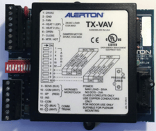 Alerton Honeywell TX-VAV IBEX Controller, VAV TUX w/Pressure Transducer, 3AI