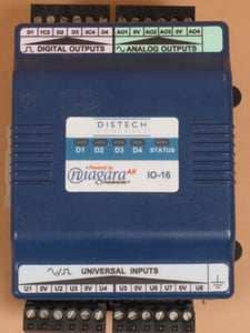 Distech CDITR-IO16XX0 EC-Net AX IO-16 Niagra Input/Output Control