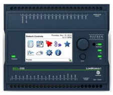 Distech CDIL-350X-00 ECL-350 LonWorks Programmable Controller w/LCD, 10UI 8UO