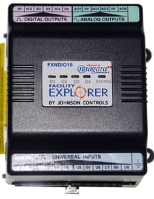 Johnson Controls LP-FXNDIO16-0 16 Channel In/Out Module for FX20 FX60 Controller