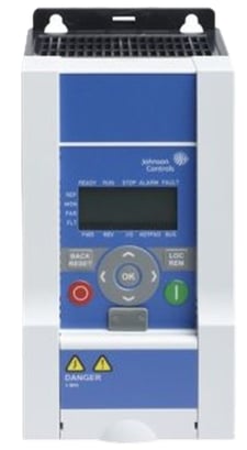 Johnson Controls VS2D4403B-M0000 Variable Frequency Drive, 1HP .75kW 460V 3PH