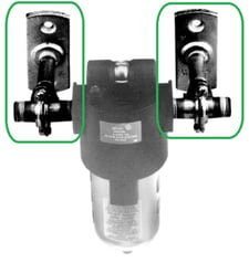 Johnson Controls A-4000-152 Universal Mounting Kit for A-4000 Filters, 3/8" 1/2"