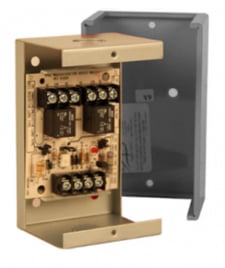 Simplex Grinnell 2088-9010 One-Position DPDT Relay, Track Mount With Cover