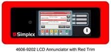 Image for Tyco Simplex Grinnell 4606-9202 Touchscreen Color LCD Annunciator 4007ES FACP