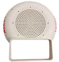 Simplex Grinnell 49SVC-CWFIRE S/V Cover, APPLC Models, White, With FIRE Wording