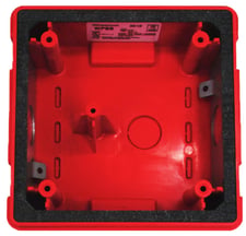 Wheelock Cooper Industries WPSBB-R Weatherproof Backbox for RSSWP Horns
