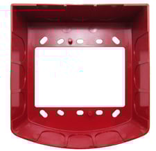 Simplex Grinnell 4905-9937 742-295 Surface Mount Red Adapter Skirt