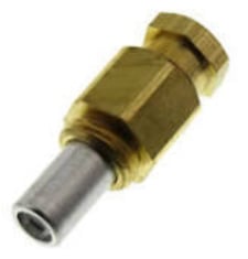 Johnson Controls Y90AA-3221 1/4" Compression Coupling Inlet Fitting w/ .021"