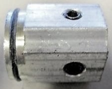 Johnson Controls EDA-2040-1001 3/8 in. (9.5 mm) Square or Round Shaft Coupler