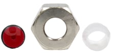 Johnson Controls R-3710-1005 Red Restrictor w/ Compression Fitting (.005)
