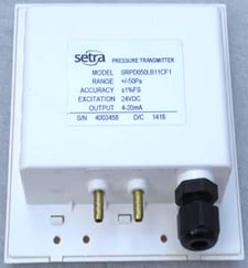 Setra SRPD050LB11CF1 Pressure Transmitter, +/- 50Pa, +/- 1% FS, 24VDC Excitation