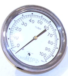 Johnson Controls H-5500-1005 Pneumatic Humidity Indicators, 3-1/2", 0 to 100% RH