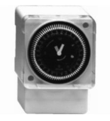 Johnson Controls C-7355-7 Electromechanical Clock, Synchronous, 7-Day, SPDT