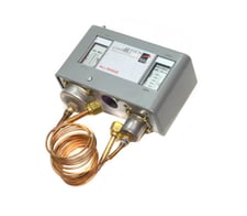 Johnson Controls P70LB-6C Dual Pressure Control, LS 12-80 psig, HS 100-500 psig