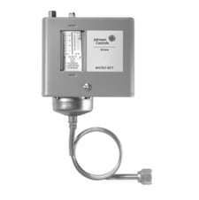 Johnson Controls P72AA-1C DPST Pressure Control 36" CAP 1/4" Flare Nut
