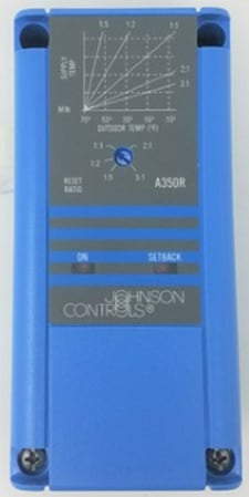 Johnson Controls A350RN-1C 350 Series Temp Reset Control Reset Ratio 1:5 To 3