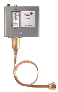 Johnson Controls P70CA-2C Pressure Control, Low, 50 to 300 Psi