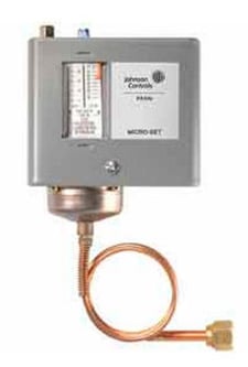 Johnson Controls P70CA-4C SPST Pressure Control w/ Mounting Bracket, 1/4" NPT