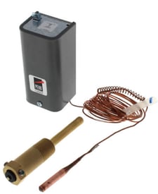Johnson Controls A19ADC-11C SPDT Remote Bulb Temperature Control, Open-Hi