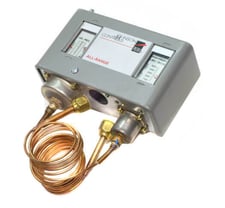 Johnson Controls P70LB-1C Dual Pressure Control, High Range 100 to 500 PSIG