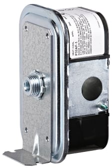 Johnson Controls P32AF-2C Differential Pressure Switch, 0.05 to 5" W.C. Range