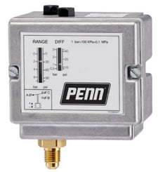 Johnson Controls P77AAA-9350 P77 Pressure Control, Single Pressure, Auto Reset