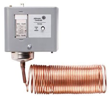 Johnson Controls A70HA-14C Four-Wire Two-Circuit Temperature Control, 15 to 55 F