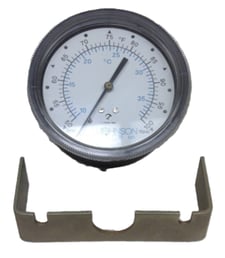 Johnson Controls T-5500-1051 Pneumatic Temperature Indicator, 50 to 100 Deg F