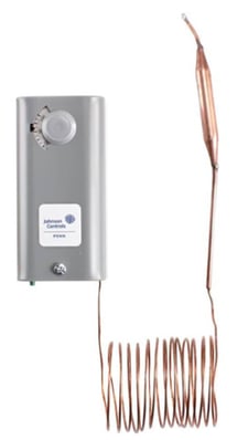 Johnson Controls A19ABC-5C Remote Bulb Temperature Control, Adj 3.5 to 14 Deg F